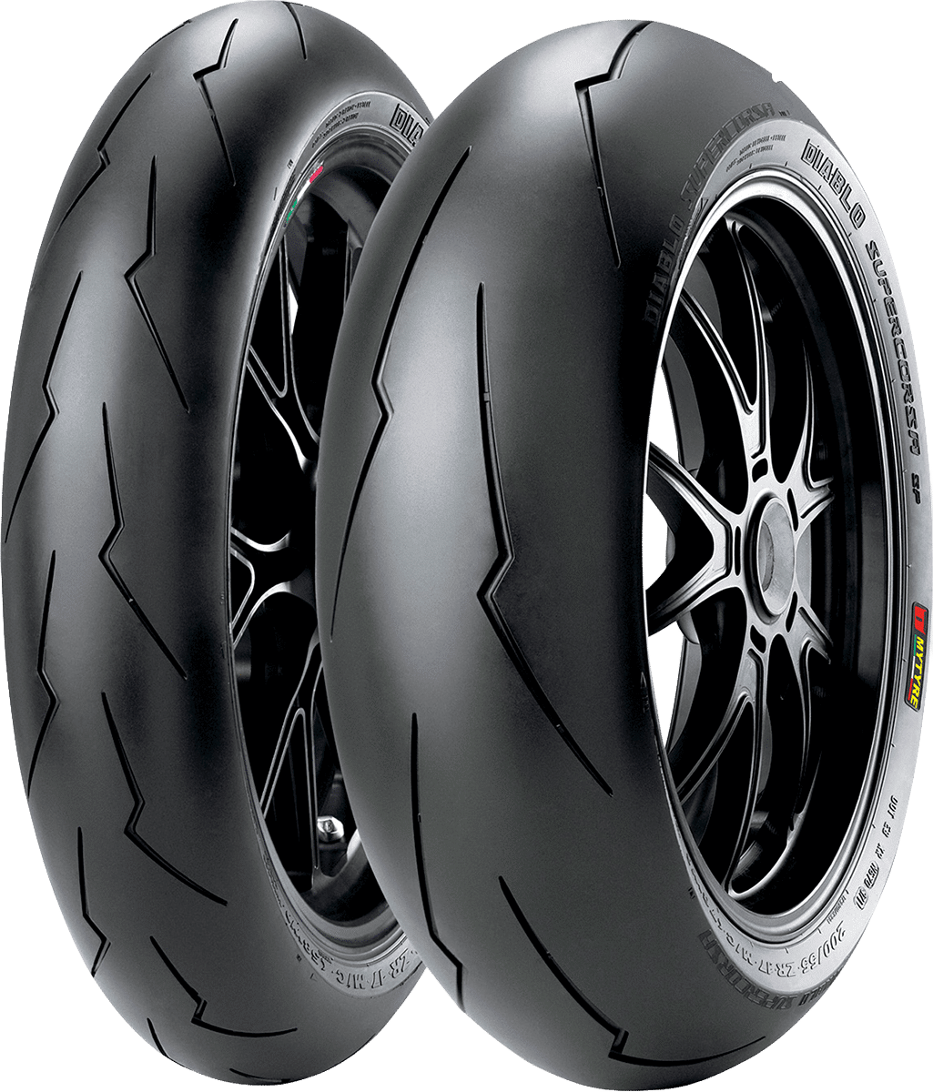 Pirelli Diablo Supercorsa V2 avant et arriere
